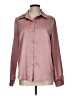 Unbranded 100% Polyester Pink Long Sleeve Blouse Size L - photo 1