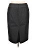 Ann Taylor LOFT Solid Black Formal Skirt Size 10 - photo 2