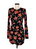 Zara Print Black Cocktail Dress Size M - photo 1