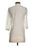 H&M 100% Polyester Ivory 3/4 Sleeve Blouse Size 2 - photo 2