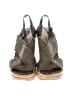 Stuart Weitzman Green Wedges Size 8 1/2 - photo 2