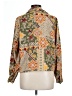 Alfred Dunner 100% Polyester Green Long Sleeve Blouse Size 12 - photo 2