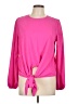 Unbranded Pink Long Sleeve Blouse Size L - photo 1