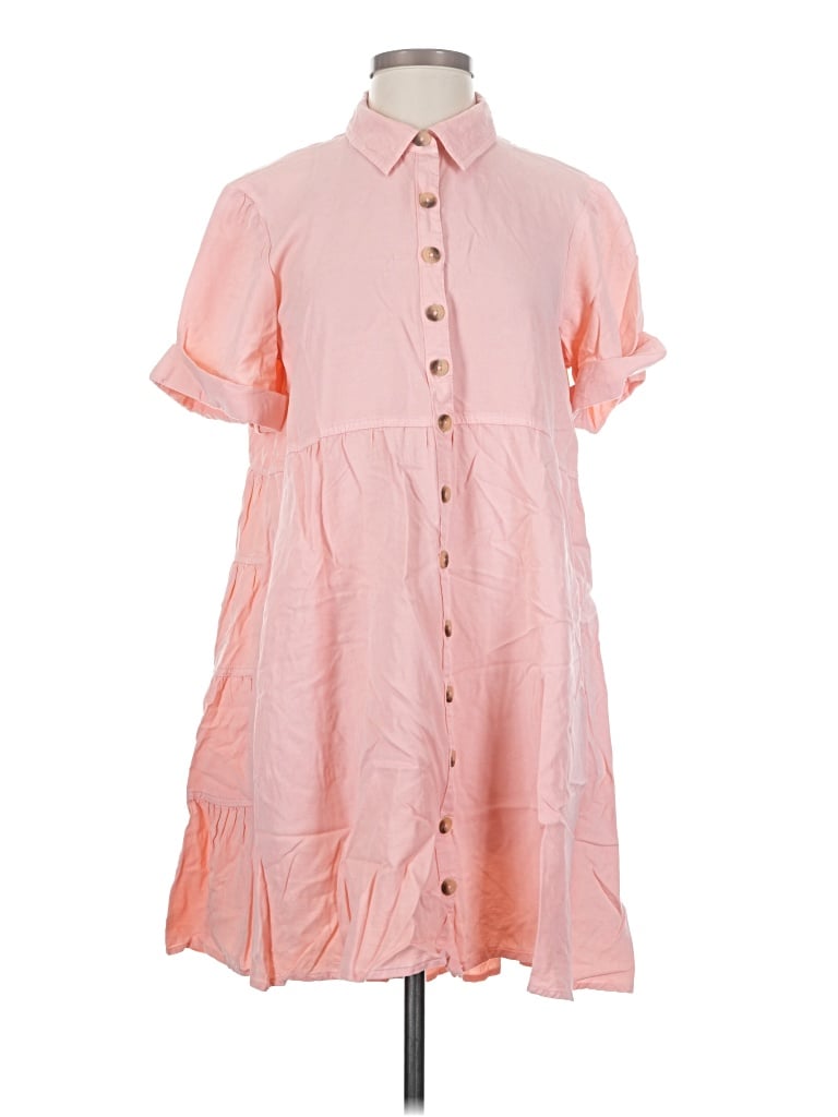 Pre-owned Pilcro Casual Dress In Pink