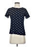 Banana Republic Polka Dots Blue Short Sleeve Top Size XS - photo 1