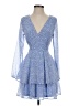 Japna 100% Polyester Blue Cocktail Dress Size S - photo 1