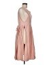 Assorted Brands Solid Pink Casual Dress Size M (estimated) - photo 4