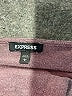 Express Solid Purple Brown Jumpsuit Size L - photo 5