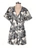 Moon 100% Polyester Graphic Gray Romper Size S - photo 1