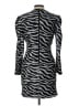 Bardot 100% Nylon Animal Print Silver Cocktail Dress Size 10 - photo 2