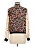 Dorothy Perkins 100% Polyester Floral Multi Color Ivory Jacket Size 6 - photo 2