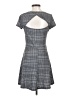 REBEL SUGAR Plaid Gray Casual Dress Size S - photo 2