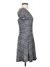 REBEL SUGAR Plaid Gray Casual Dress Size S - photo 4