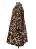 Aligne Animal Print Brown Coat Size 8 - photo 5