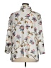 Alfred Dunner 100% Polyester Floral Gray 3/4 Sleeve Blouse Size 1X - photo 2