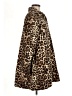 Aligne Animal Print Brown Coat Size 8 - photo 4