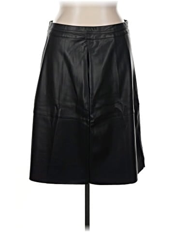 Universal Standard Faux Leather Skirt (view 1)