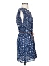 Rush Paisley Blue Casual Dress Size S - photo 4