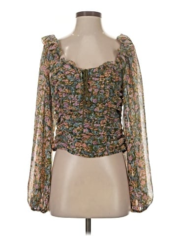 Free People 3/4 Sleeve Blouse (view 1)