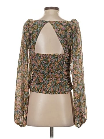 Free People 3/4 Sleeve Blouse (view 2)