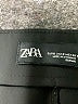 Zara Solid Black Active Pants Size S - photo 7