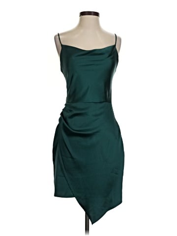 Aqua Cocktail Dress (view 1)
