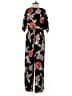 Urban Outfitters 100% Polyester Floral Black Jumpsuit Size XS - photo 2