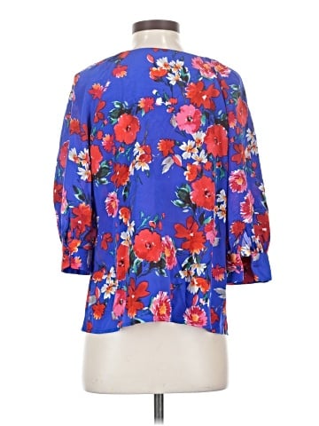 Yumi Kim 3/4 Sleeve Silk Top (view 2)