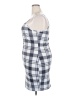 Unbranded Checkered-gingham Gray Casual Dress Size XXL - photo 5