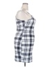Unbranded Checkered-gingham Gray Casual Dress Size XXL - photo 4
