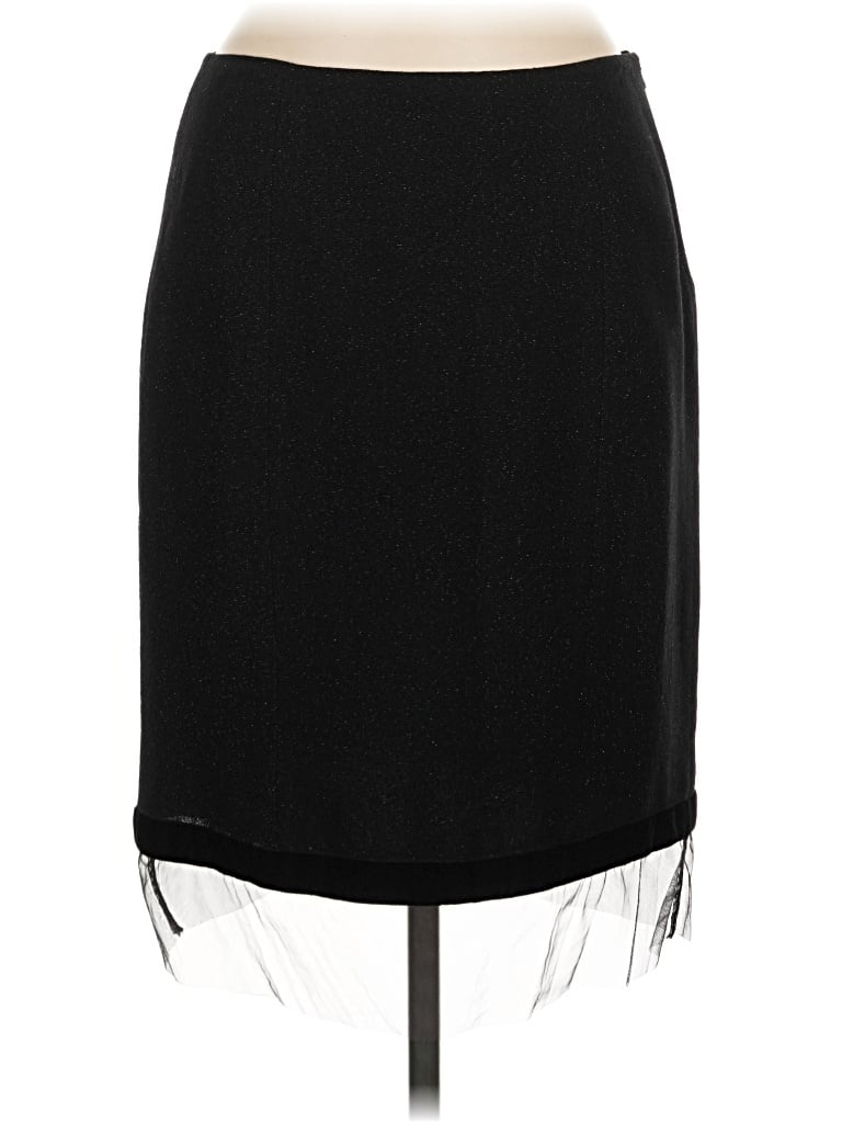 Pre-owned Tracy Reese Formal Skirt In Black
