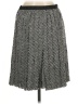 Carlisle Chevron-herringbone Tweed Gray Casual Skirt Size 6 - photo 2