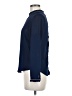 Bongo 100% Polyester Blue Long Sleeve Blouse Size M - photo 5