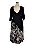 Lane Bryant Print Black Cocktail Dress Size 14 - 16 Plus - photo 1