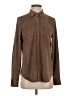 Gap Brown Long Sleeve Blouse Size S - photo 1