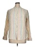 Gap Stripes Ivory Long Sleeve Button-Down Shirt Size XL - photo 1