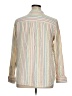 Gap Stripes Ivory Long Sleeve Button-Down Shirt Size XL - photo 2