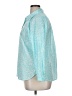 Talbots Paisley Teal 3/4 Sleeve Button-Down Shirt Size XL Petite - photo 5