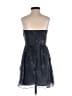 BCBGeneration Stars Silver Cocktail Dress Size 0 - photo 2