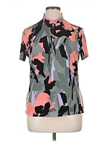 DKNY Short Sleeve Blouse (view 1)