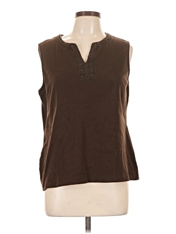Croft & Barrow Sleeveless T-Shirt (view 1)