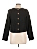Fore 100% Polyester Tweed Black Jacket Size L - photo 1