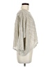 BCBGeneration Silver 3/4 Sleeve Top Size Med - Lg - photo 4