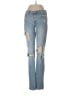 Gap Hearts Blue Jeans Size 29 waist - photo 1