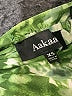 AaKaa 100% Polyester Green Casual Dress Size XS - photo 7