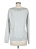 Chico's 100% Polyester Silver Pullover Sweater Size Med (1) - photo 2