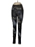 Old Navy Metallic Black Leggings Size M - photo 1