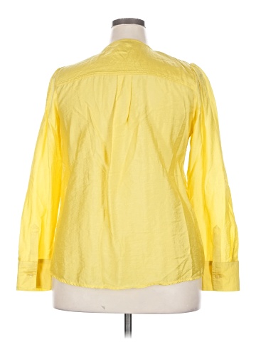 Worthington 3/4 Sleeve Button-Down Shirt (view 2)