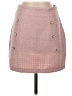 Unbranded 100% Polyester Tweed Pink Casual Skirt Size S - photo 1