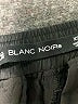 Blanc Noir 100% Viscose Solid Black Track Pants Size XS - photo 4